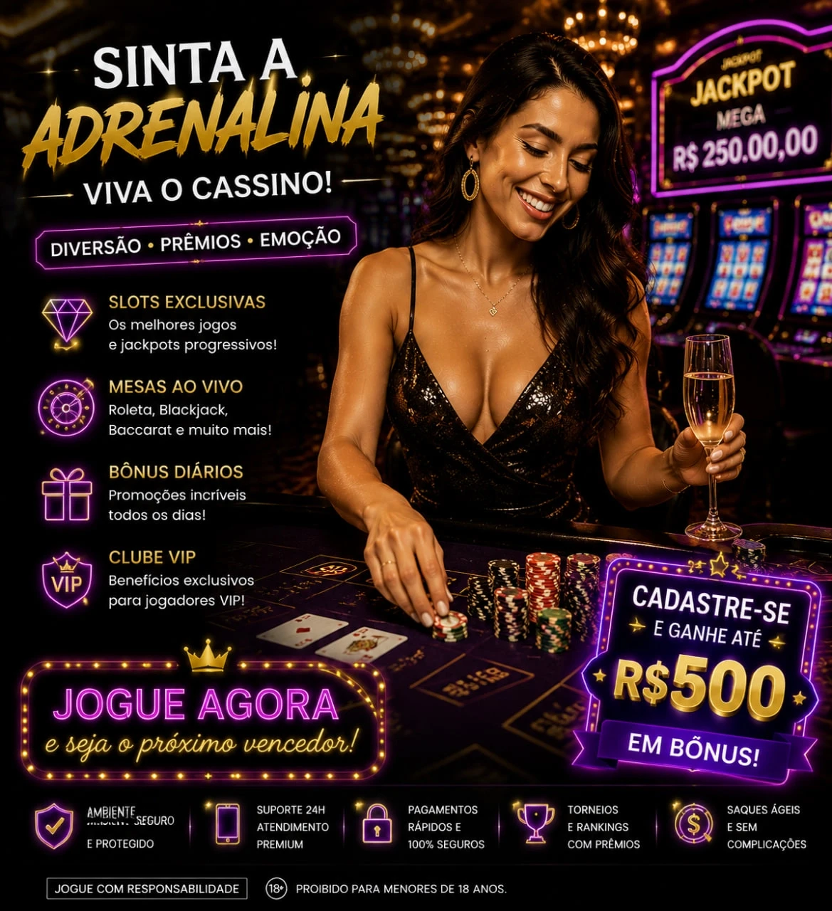 Poker no 19N: experiência segura no Brasil
